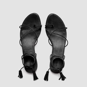 All Saints Women’s Dorica Sandal— Black